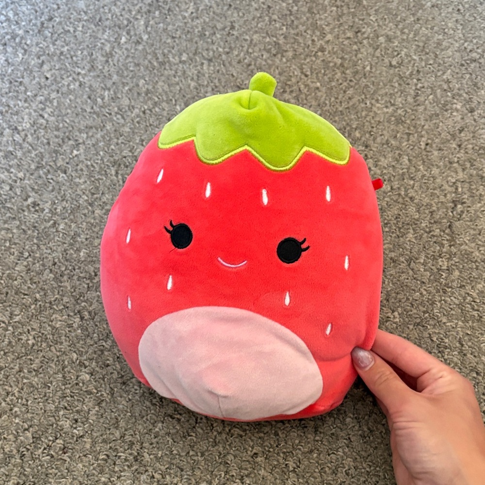 Strawberry Squishmallow Plush